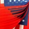 2 Packs USA American Flag Banner String Small Mini Hanging Flags for 4th of July Independence Memorial Day Decoration,60 Feet 40 Flags
